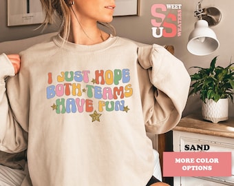 Funny Football Sweatshirt: Game Day Sarcastic Mom Sweater