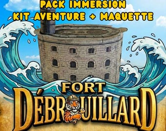 Fort Débrouillard : Escape game façon Fort Boyard, à imprimer (6-11 ans) | PDF imprimable