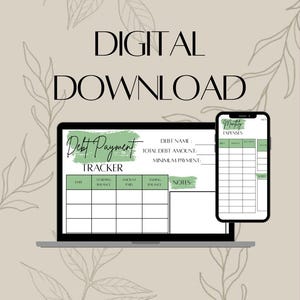 Simple Budget Planner by Paycheck | Financial Organizer for Moms | Instant Digital Download