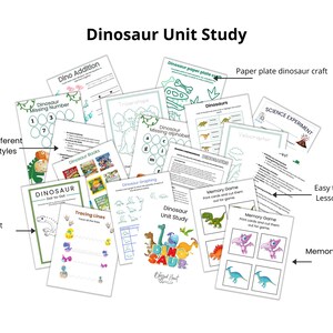 Dinosaur Unit Study