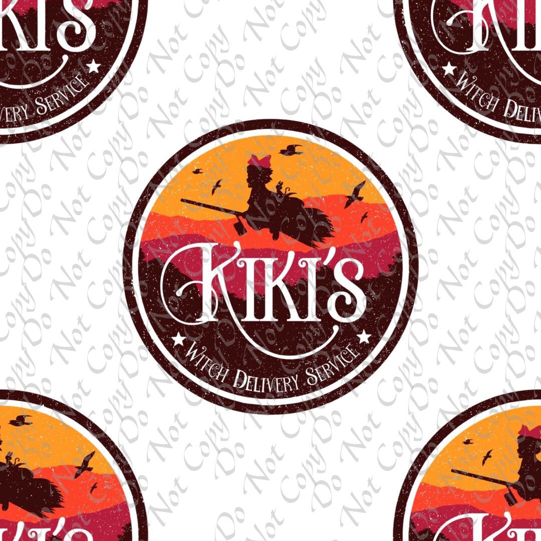 Kiki's Delivery Service Seamless Digital File Instant Download - Etsy