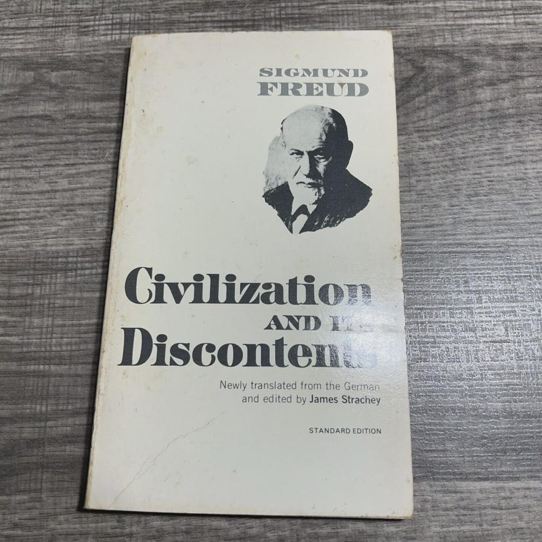 Sigmund Freud Civilization and Its Discontents History Physiology Etsy