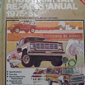 Chilton&#39;s truck and van repair manual 1975-82  automotive repair