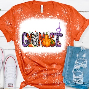 Fall Gymnastics Digital File, Gymnastics File, Digital Sublimation File, PNG File, Gymnastics Gift, Gymnast T-Shirt, Fall Tshirt