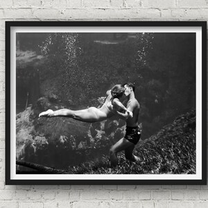 Underwater Embrace | 1950 | Museum Quality Print