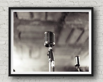 Condenser Microphone | Museum Quality Print