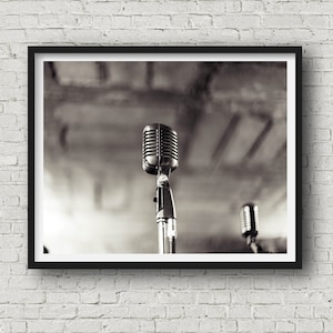 Condenser Microphone | Museum Quality Print