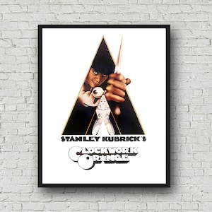 Una naranja mecánica 1971 película cartel impresión / impresión de calidad del museo