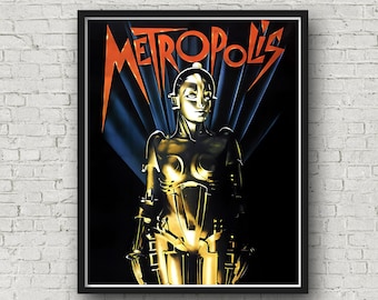 Metropolis 1927 Movie Poster: Museum Quality Vintage Film Print
