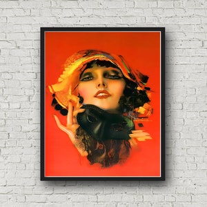 Rolf Armstrong Artwork 1927 Museum Quality Print image 1
