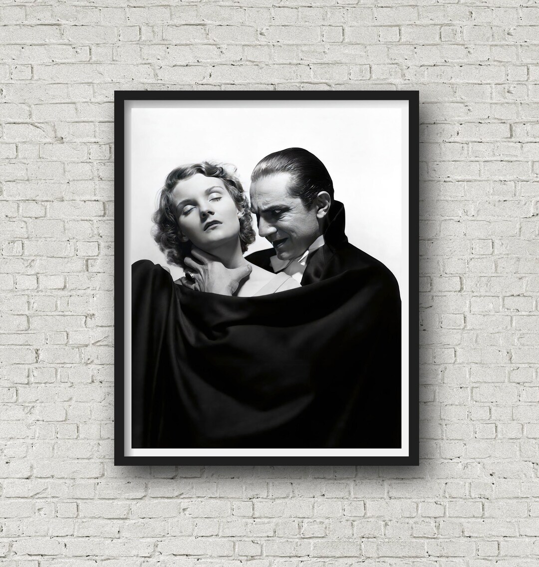 Bela Lugosi in Dracula 1931, Movie Still Print, Gothic Wall Decor ...