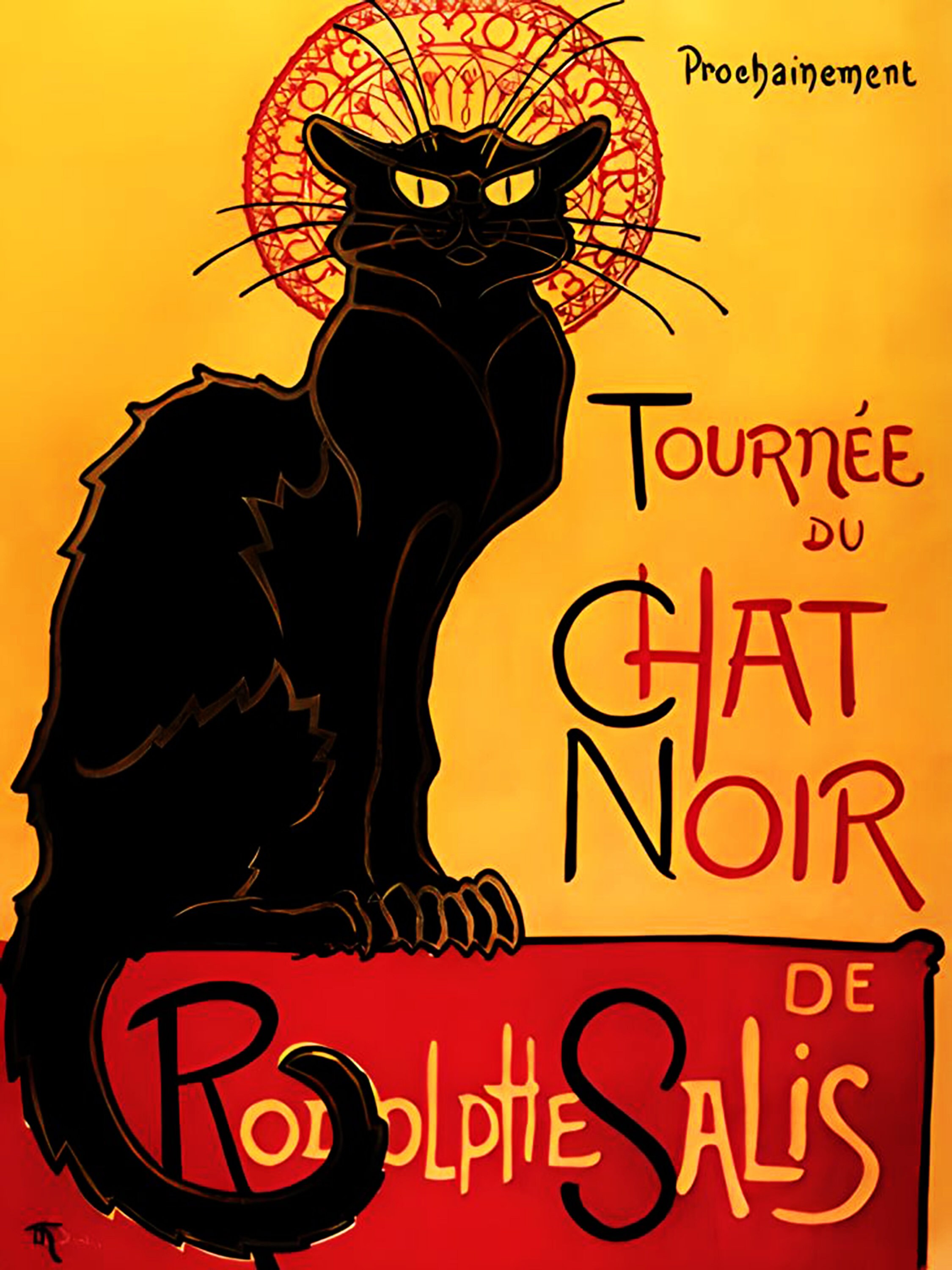 Tournee Du Chat Noir 1896 Museum Quality Print Etsy Tournee Du Chat Noir 1896 Museum Quality Print Etsy