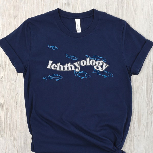 Ichthyologie Shirt, Meeresbiologie Shirt, Biologie Shirt, Ichthyologe Shirt, Biologie Shirt, Aquarium Shirt, Meeresbiologe Geschenke