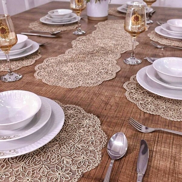 Lace Placemats Etsy