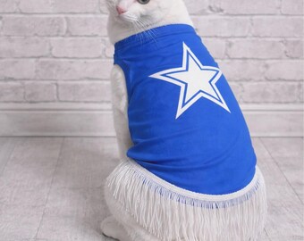 Pet Shirt, Fringe,  Cat Clothes, Dog Clothes