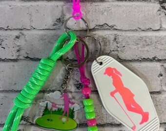 Bag Charms, Keychains, Golf