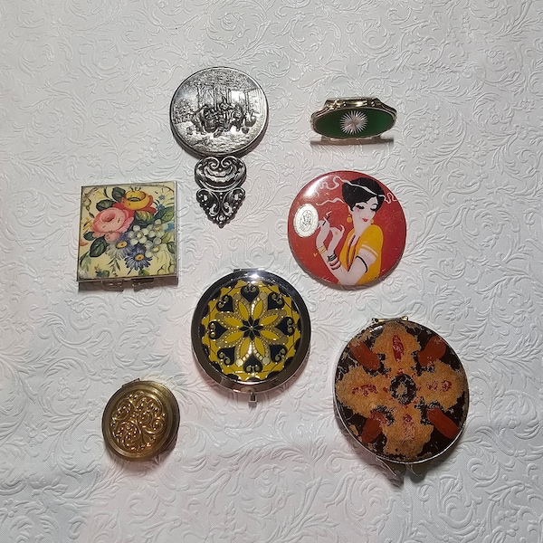 Antique Compacts Etsy