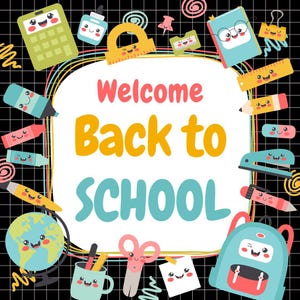 Welcome Back to School SVG | Classroom Door Sign SVG | Digital Download ...