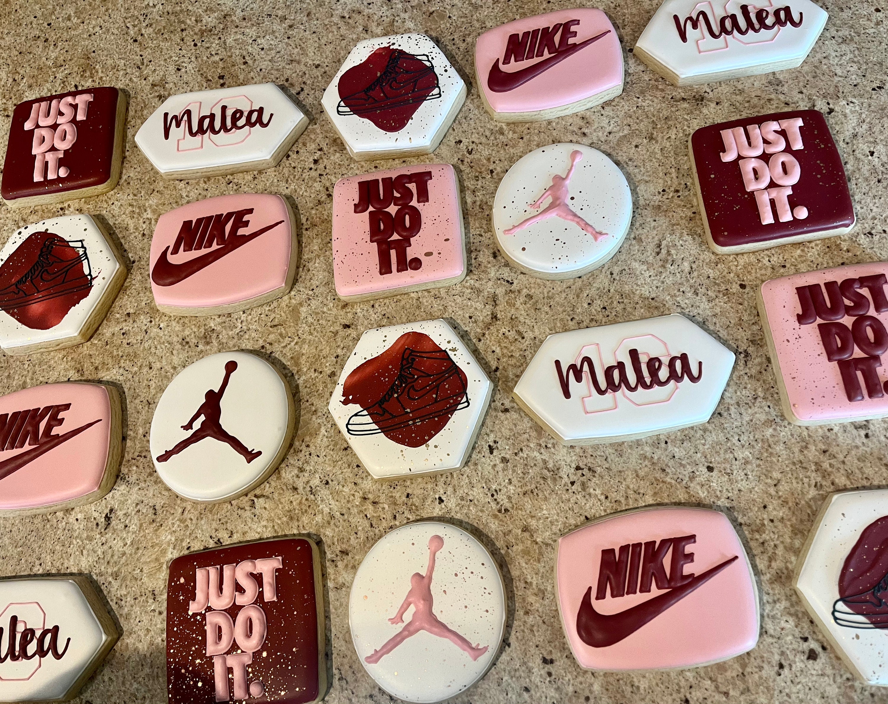 Vaag Goederen Keer terug Nike Cookies/jordan Cookies/ Custom Sugar Cookies/birthday - Etsy