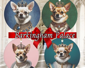 chihuahua ornament, bridgerton, chihuahua clothes, bridgerton gifts , chihuahua christmas ornament, makes perfect chihuahua lover gift!