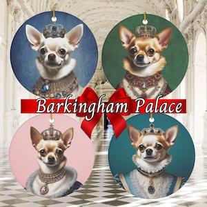 チワワの飾り、ブリジャートン、チワワの服、ブリジャートンのギフト、チワワのクリスマス飾り、チワワ愛好家へのプレゼントに最適です!