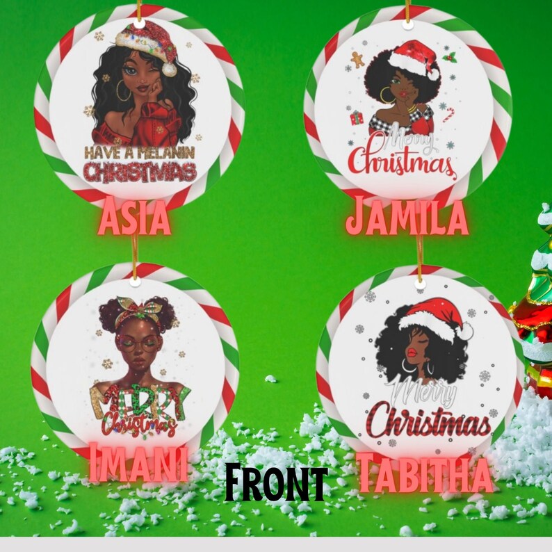 black santa ornament,black santa pajamas, Santa group shirts, Matching xmas tees, Santa family shirt,