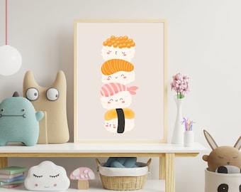 Kawaii art print,kawaii printable,kawaii wall art,kawaii wall decor,kawaii room,kawaii room decor,cute art print,kawaii wall decor