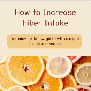 The Fiber Diet: An Easy-to-Follow Guide to Improve Health by a Registered Dietitian