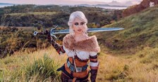 The Witcher Season 2 Netflix Ciri Cirilla Fiona Elen Cosplay Costume