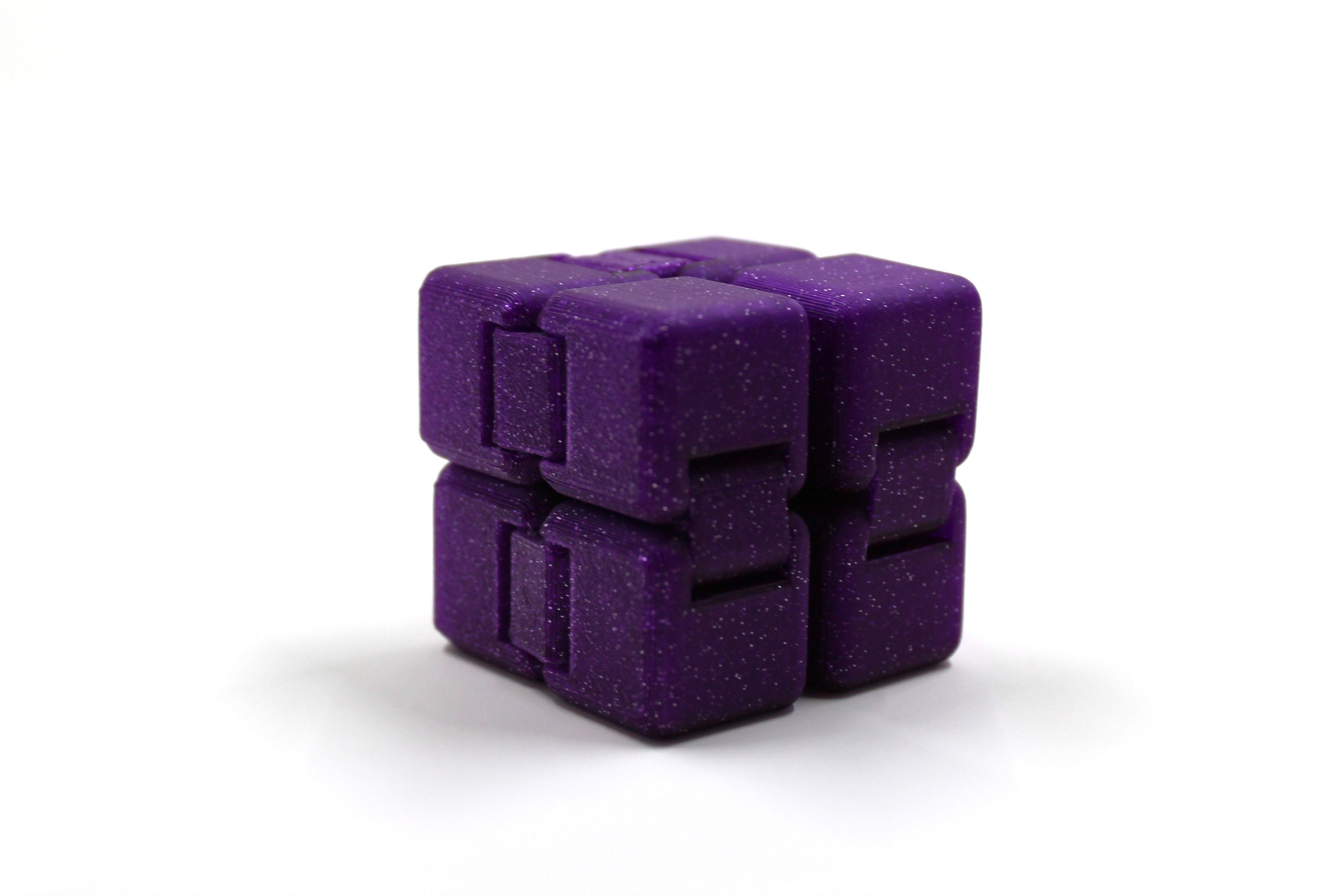 Purple fidget cheap cube