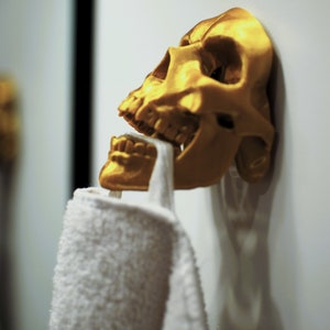 Skull Towel Hook