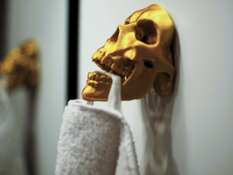 Skull Towel Hook
