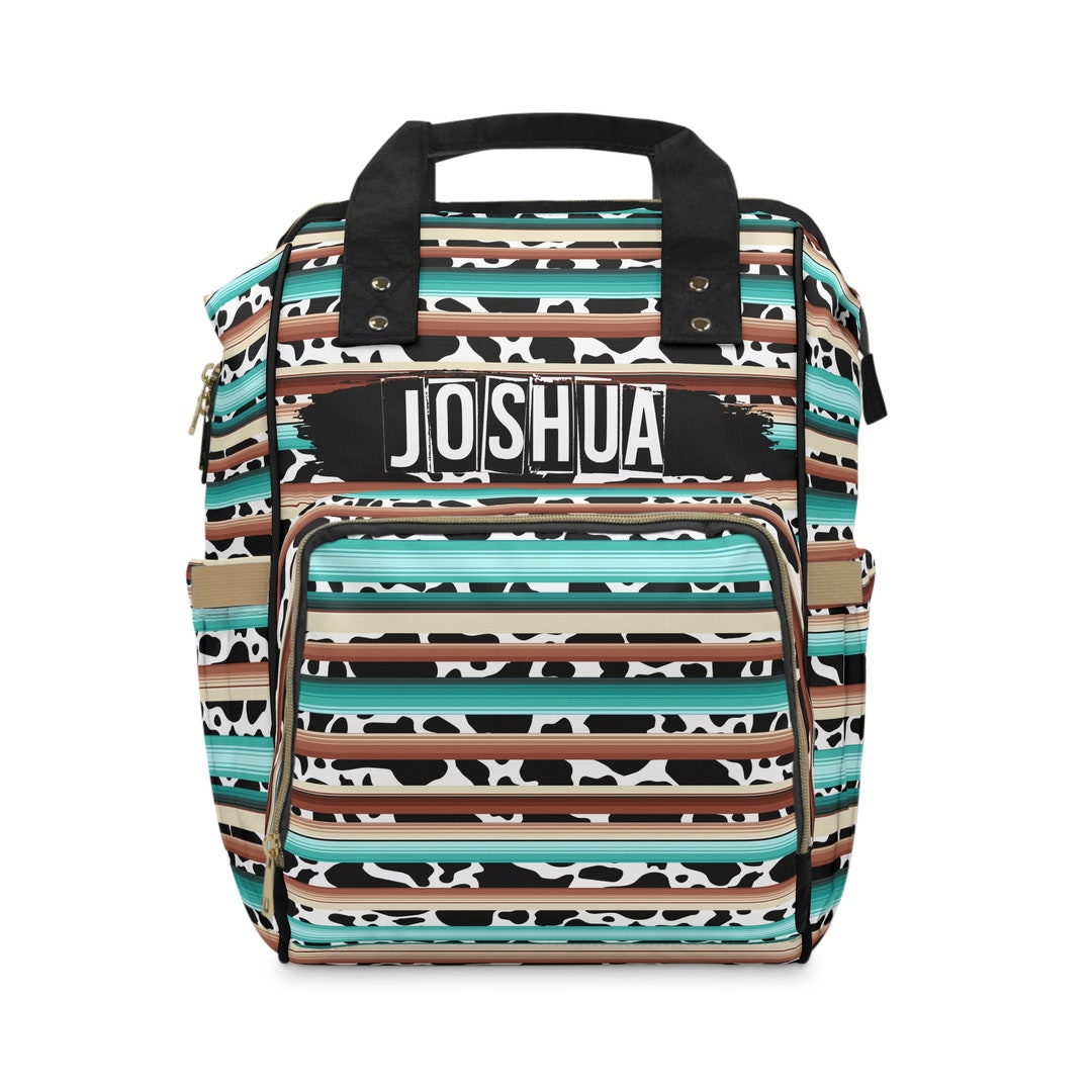 Cow Print Diaper Bag Custom Diaper Bag Backpack Diaper Bags Etsy