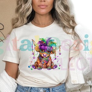 Mardi Gras Cow Png, Crawfish Png, Fleur de Lis Png, Sublimation Designs Download, Mardi Gras Png, Mardi Gras Sublimation, Louisiana Png