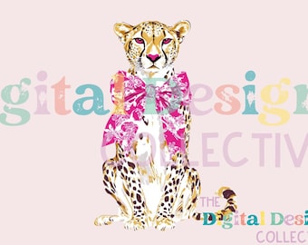 Leopard PNG, Leopard Print Png, Coquette Png, Leopard Clipart, Pink Bow Png, Watercolor Cheetah Clip Art, Coquette Leopard Shirt Sublimation