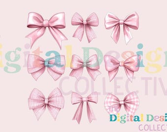 Valentine Coquette Bows PNG, Valentine Bows png, Trendy Valentine png, DTF png transfer, Holiday Coquette png, Valentine Girly png,Aesthetic
