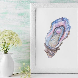 Watercolor Oyster Clipart Bundle - Etsy