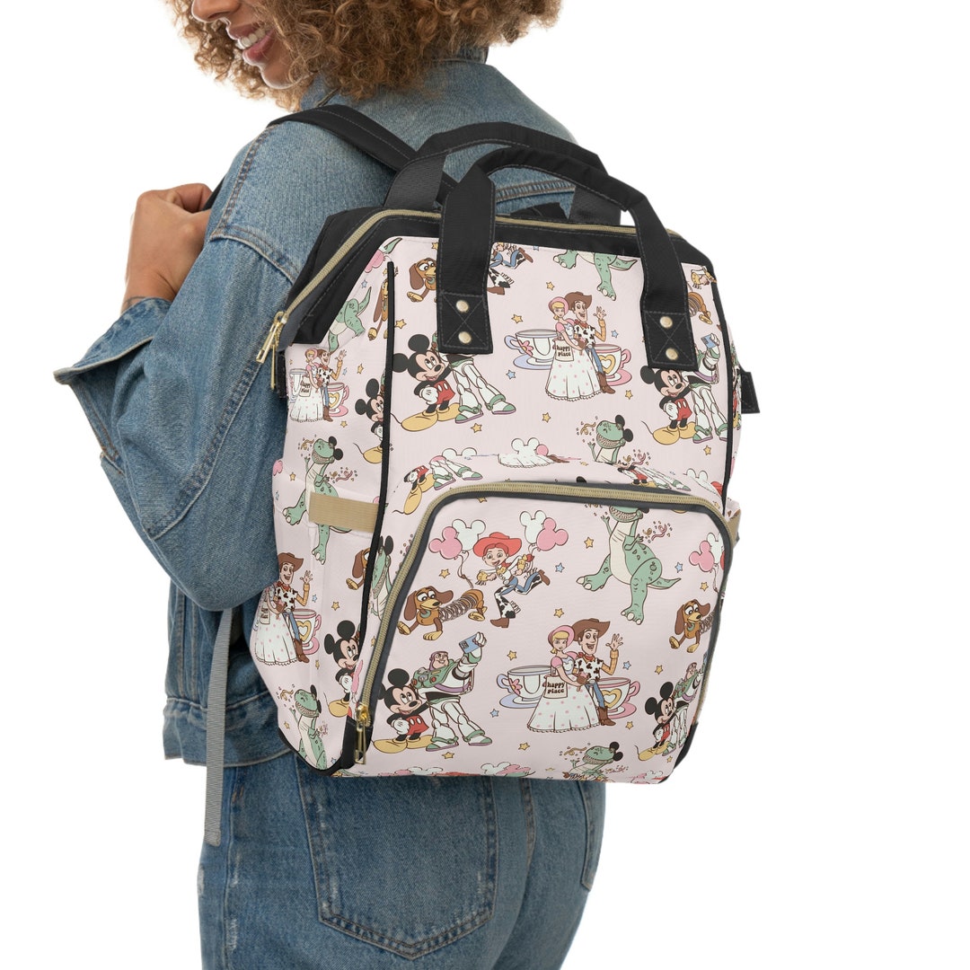 Toy Story Diaper Bag Woody Buzz and Friends Backpack Etsy