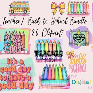 Teacher PNG Bundle, Back to School Png Teacher Design, Teacher Shirt Design, First Day School Png Sublimation