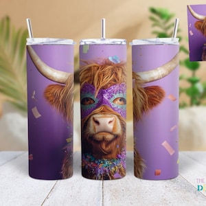 Mardi Gras Cow Tumbler 20oz Tumbler wrap PNG Download, Tumbler Wrap Digital Download, Mardi Gras Tumbler Png, Mardi Gras Png,Mardi Gras Png