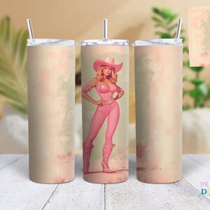 Western Cowgirl becher png 20oz Becher Sublimation Design Download, Cowgirl becher png, Western Becher png, sublimieren Designs download