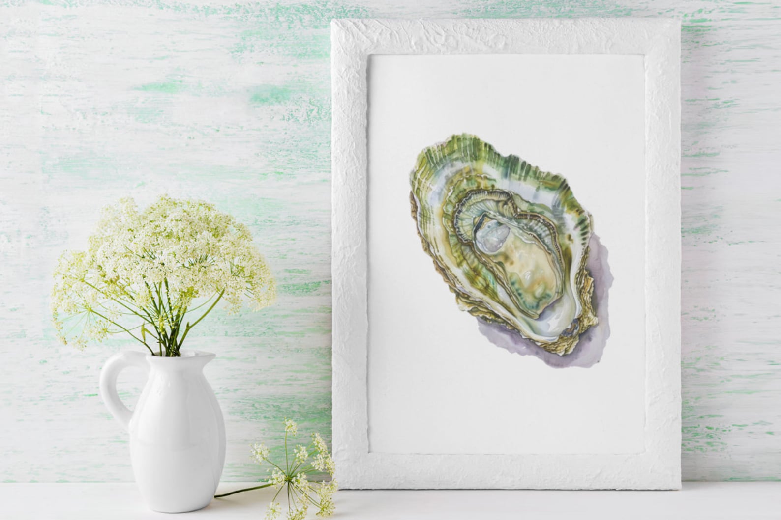 Watercolor Oyster Clipart Bundle - Etsy