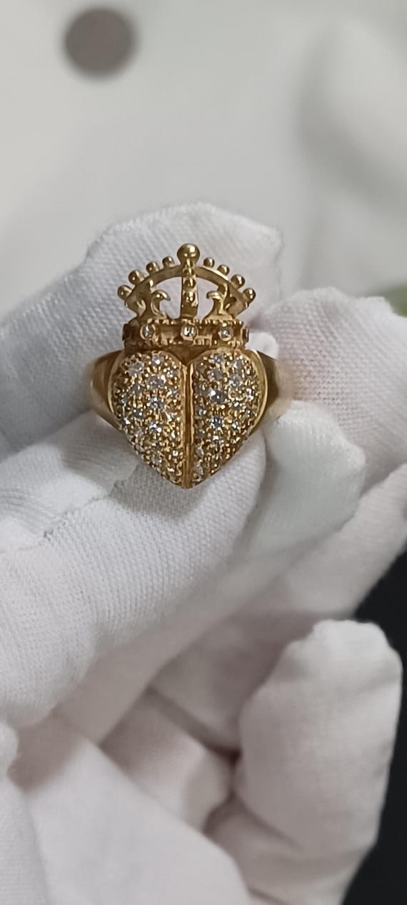 Rare Estate Kieselstein-cord 1985 18k/750 Yellow Gold Diamond .55 