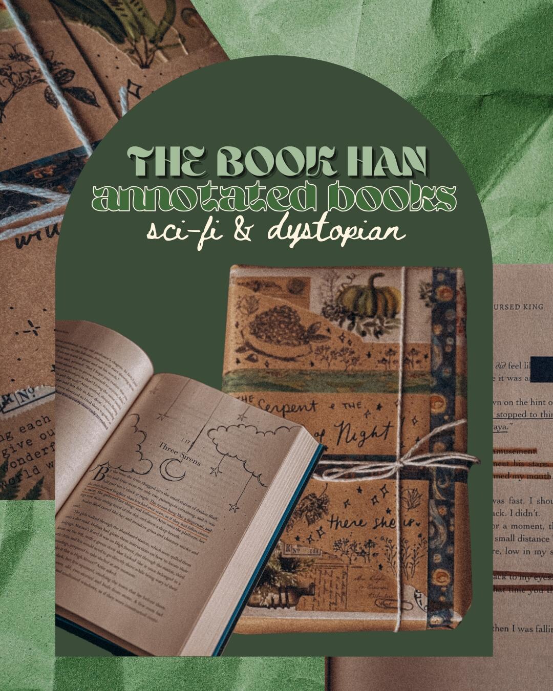 Annotated Book | Annotations | Science Fiction | Dystopian | Books - Etsy