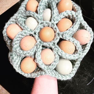 This Crochet Egg Apron Helps You Carry Tons Of Eggs - A Must Have for  Chicken Owners - Kitchen Fun With My 3 Sons