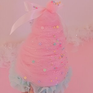 Cotton Candy Party Hats, Cotton Candy Headpiece, Party Hats for Adults/Kids, Dress up Hats