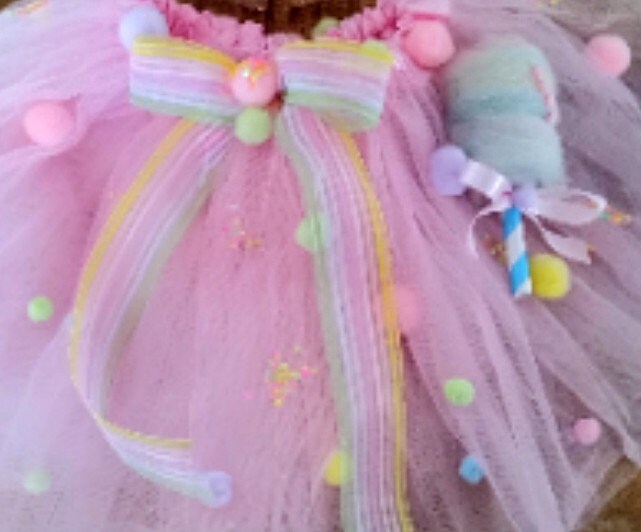 Girl's/Ladies pom pom tutu skirt