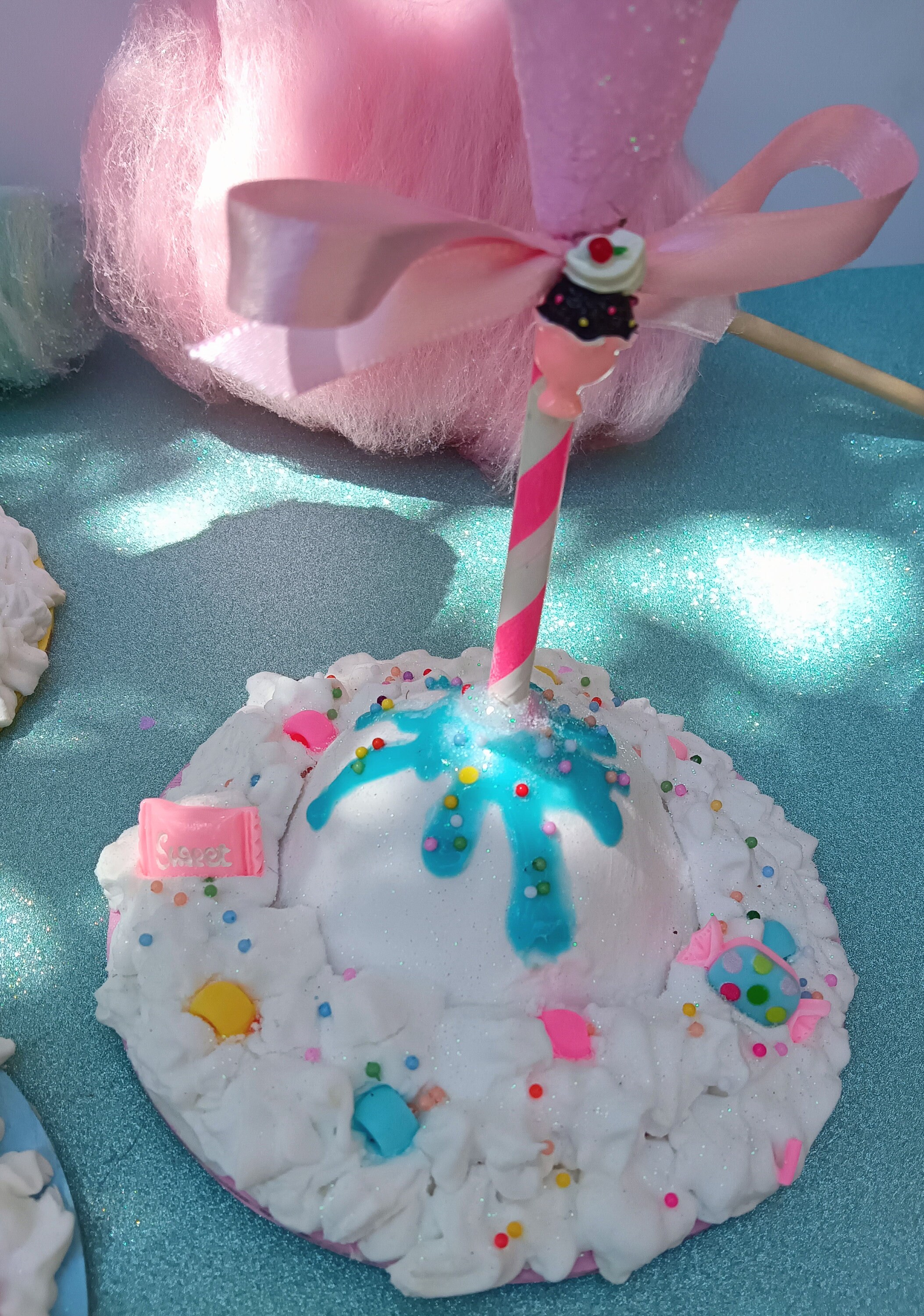 Ice cream Stand Decor, Party Centerpieces