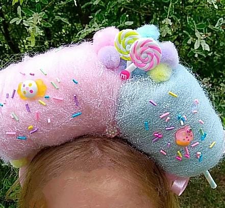 Cotton Candy headband