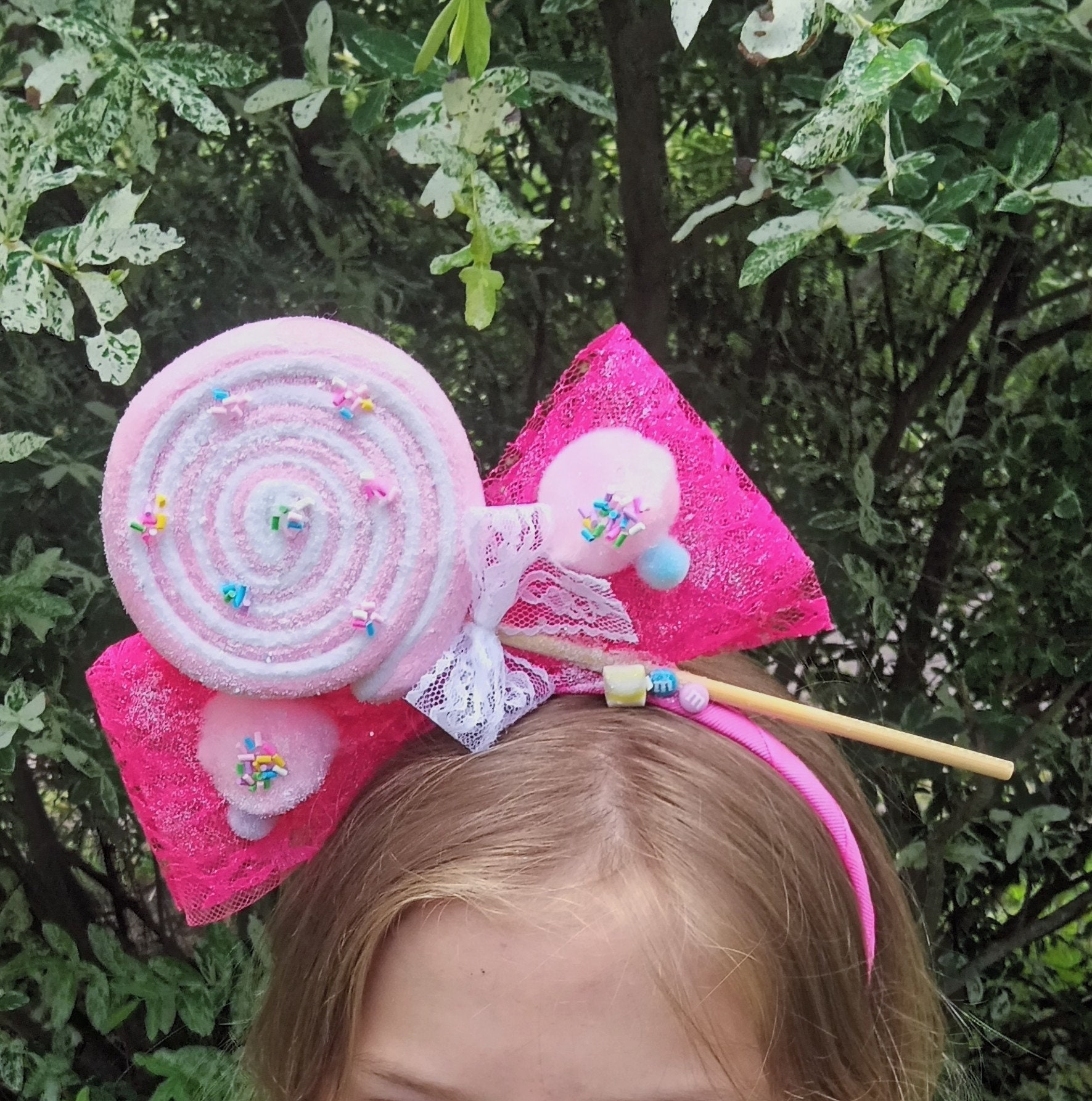 Lollipop headband